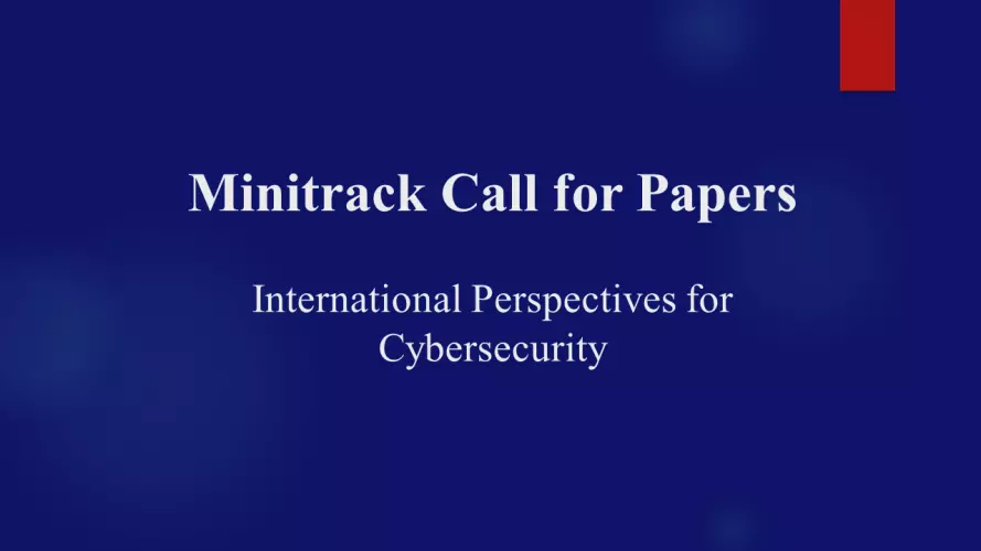 CAll for papers poster